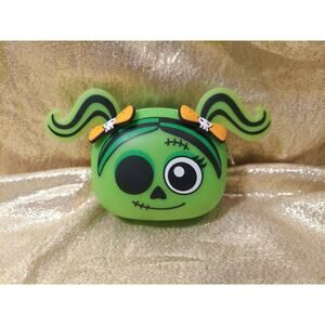 Justice For Girls Halloween Zipper Coin Purse Frankenstein Monster Green